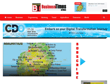 Tablet Screenshot of businesstimesafrica.net
